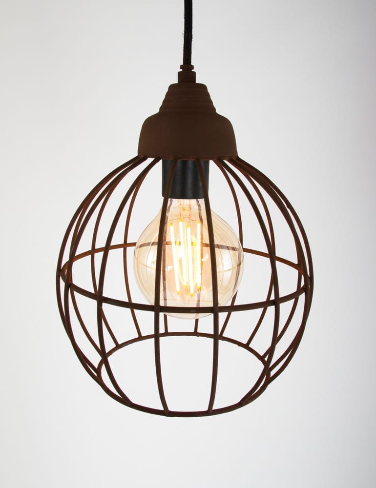 Lámpara colgante efecto óxido Light & Living Benthe - Imagen 2