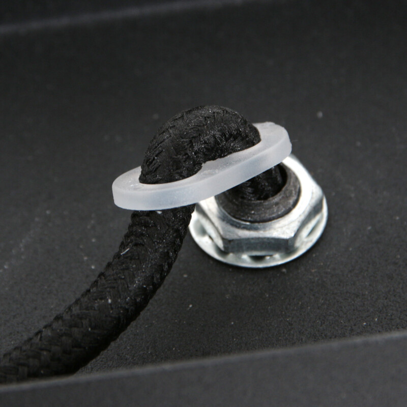 Lámpara colgante estilo moderno Steinhauer Lotus vidrio ahumado y negro - Imagen 13