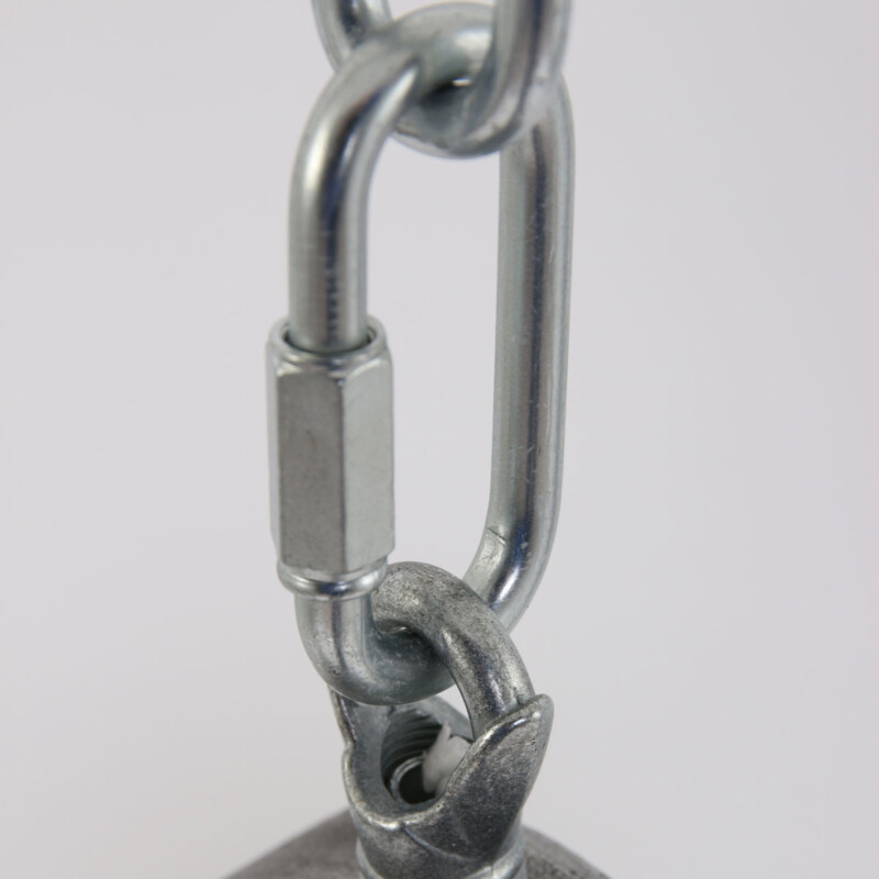 Lámpara colgante robusta de metal/cristal marrón en forma de cúpula Steinhauer Bikkel - Imagen 7