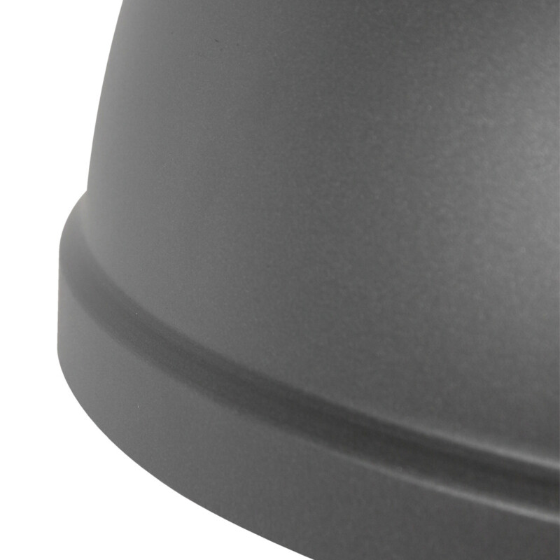 Lámpara colgante industrial de metal negro Mexlite Gaeve - Imagen 11