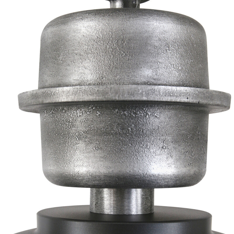Lámpara colgante industrial de metal negro Mexlite Gaeve - Imagen 5
