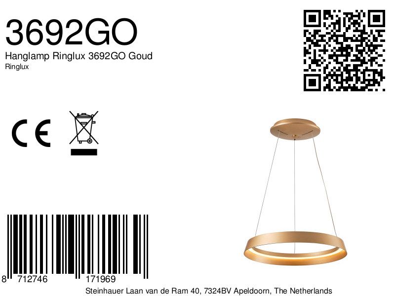 lampara-colgante-led-circular-dorada-steinhauer-ringlux-dorado-3692go-6
