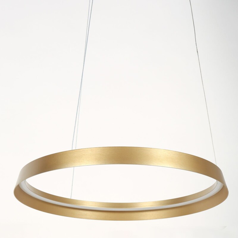 Lámpara Colgante LED Circular Dorada Steinhauer Ringlux dorado - Imagen 8