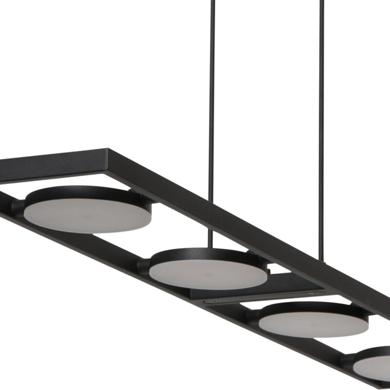 Lámpara colgante negra de metal moderna Steinhauer Soleil - Imagen 4