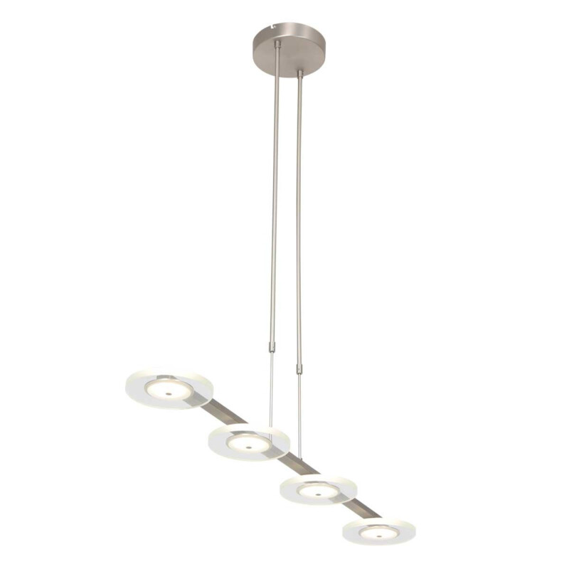 Lámpara colgante de metal gris moderna Steinhauer Turound - Imagen 2