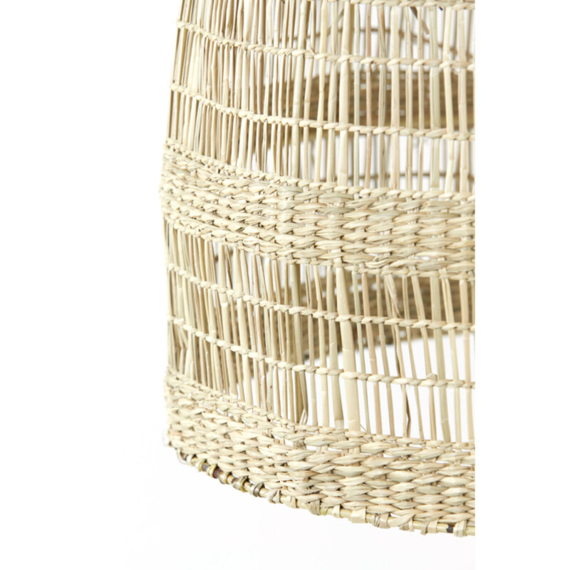 Lámpara colgante natural beige en forma de jaula de pájaro Light and Living Sagar - Imagen 4
