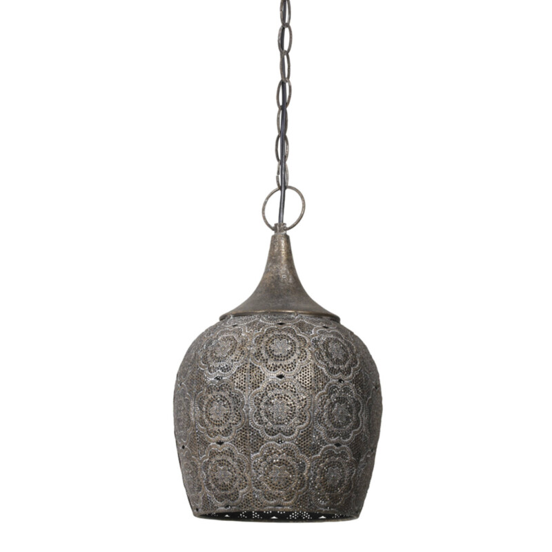 Lámpara colgante oriental dorada en forma de esfera Light and Living Kadiri - Imagen 2