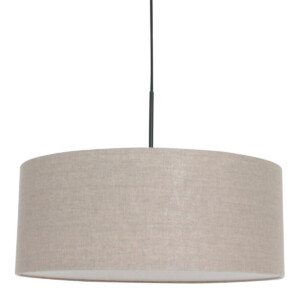 lampara-colgante-pantalla-redonda steinhauer-sparkled-light-acero-8155zw