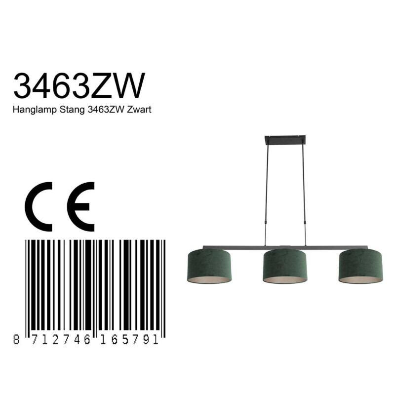 lampara-colgante-pantallas-negras-steinhauer-stang-verde-3463zw-8