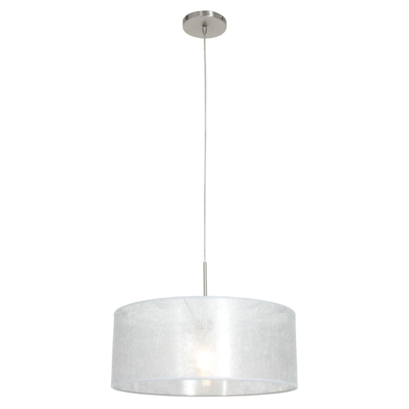Lámpara colgante de metal plateado moderna Steinhauer Sparkled Light - Imagen 2