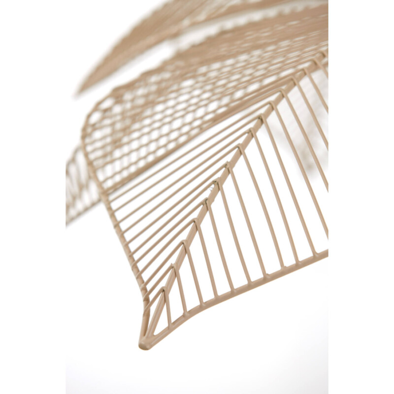Lámpara colgante retro beige en forma de flor Light and Living Pavas - Imagen 4