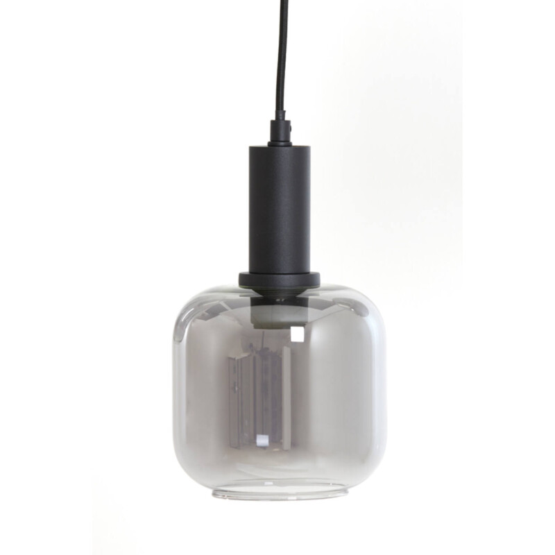 Lámpara colgante retro blanca con cinco puntos de luz Light and Living Lekar - Imagen 5