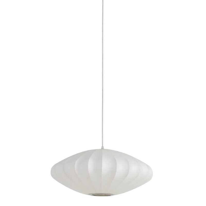Lámpara colgante retro blanca redonda Light and Living Fay - Imagen 2