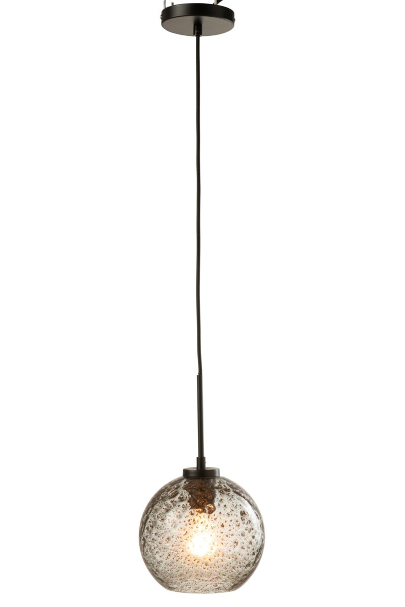 Lámpara colgante retro de bola de vidrio Jolipa Orb - Imagen 4