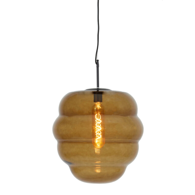Lámpara colgante retro dorada en forma de panal Light and Living Misty - Imagen 8