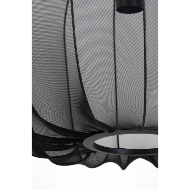 Lámpara colgante retro redonda negra Light and Living Plumeria - Imagen 4