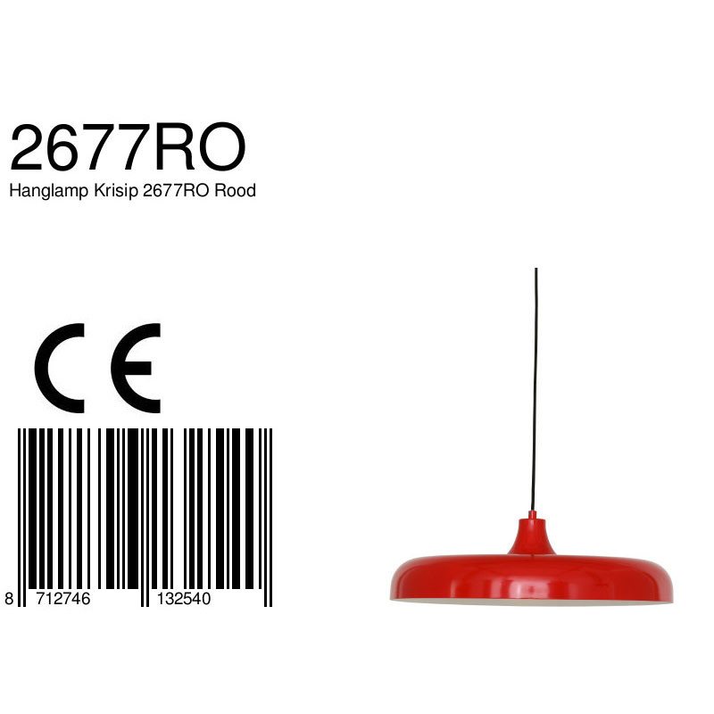lampara-colgante-roja-steinhauer-krisip-2677ro-8