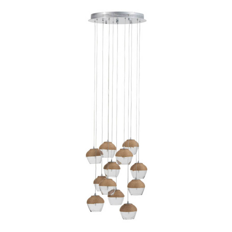 lampara-colgante-rustica-beige-con-doce-luces-jolipa-henry-85337