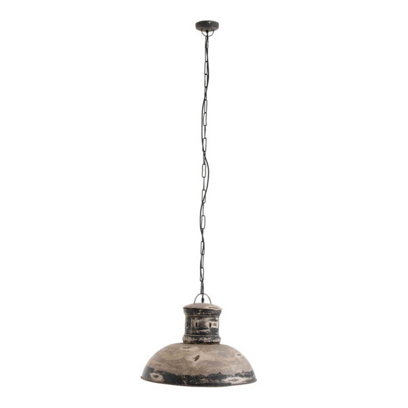 lampara-colgante-rustica-marron-con-negro-jolipa-adel-91095