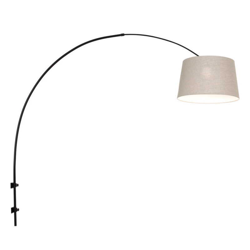 lampara-con-brazo-extraible-steinhauer-sparkled-light-crema-y-negro-8194zw-2