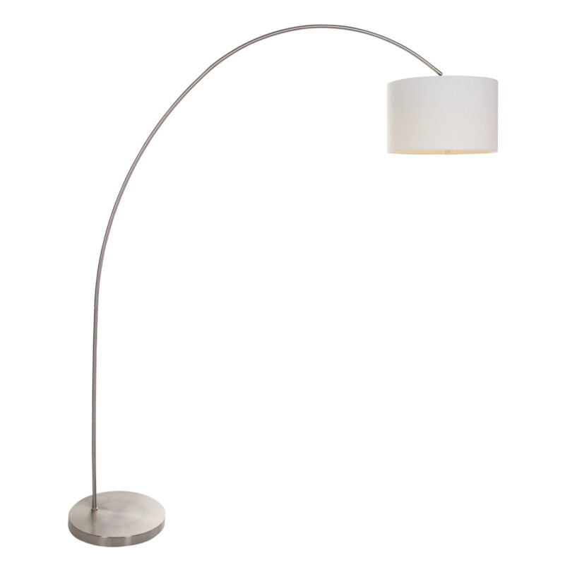 Lámpara de arco en blanco Mexlite Solva - Imagen 2