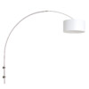 lampara-de-arco/-pared -steinhauer-sparkled-light-acero-y-blanco-8142st