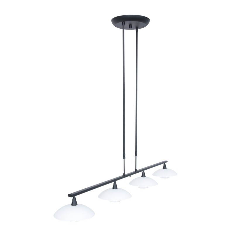 lampara-de-comedor-negra-4-luces-steinhauer-tallerken-2658zw