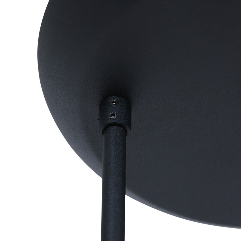 Lámpara de comedor negra 4 luces Steinhauer Tallerken - Imagen 9