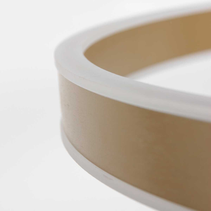 Lámpara colgante de diseño en forma de anillo dorado Steinhauer Ringlux - Imagen 10