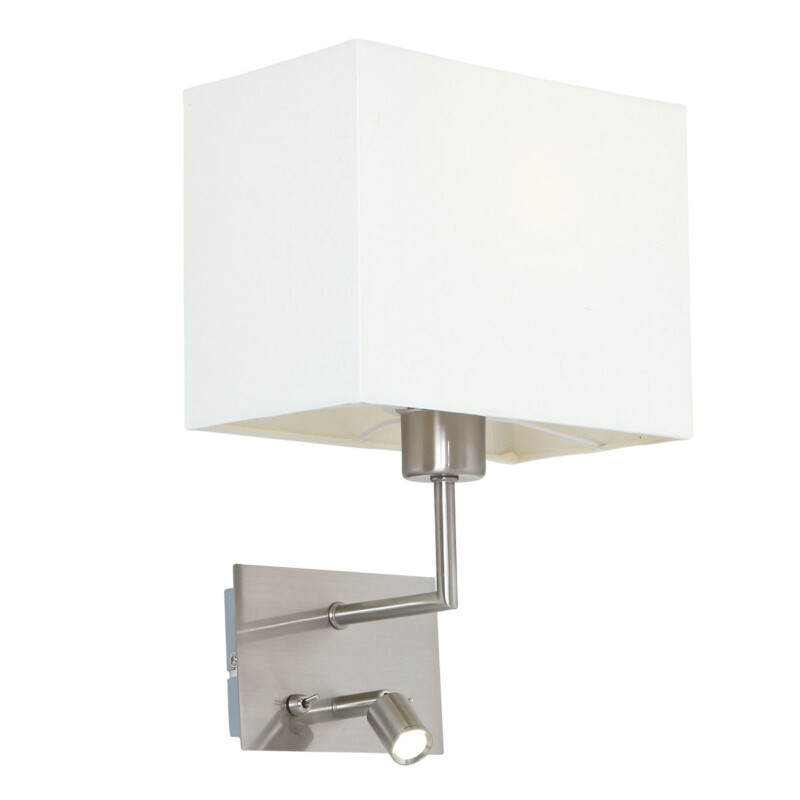 Aplique de pared de metal y tela moderna Mexlite Nouveau - Imagen 2