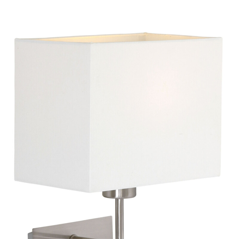 Aplique de pared de metal y tela moderna Mexlite Nouveau - Imagen 3