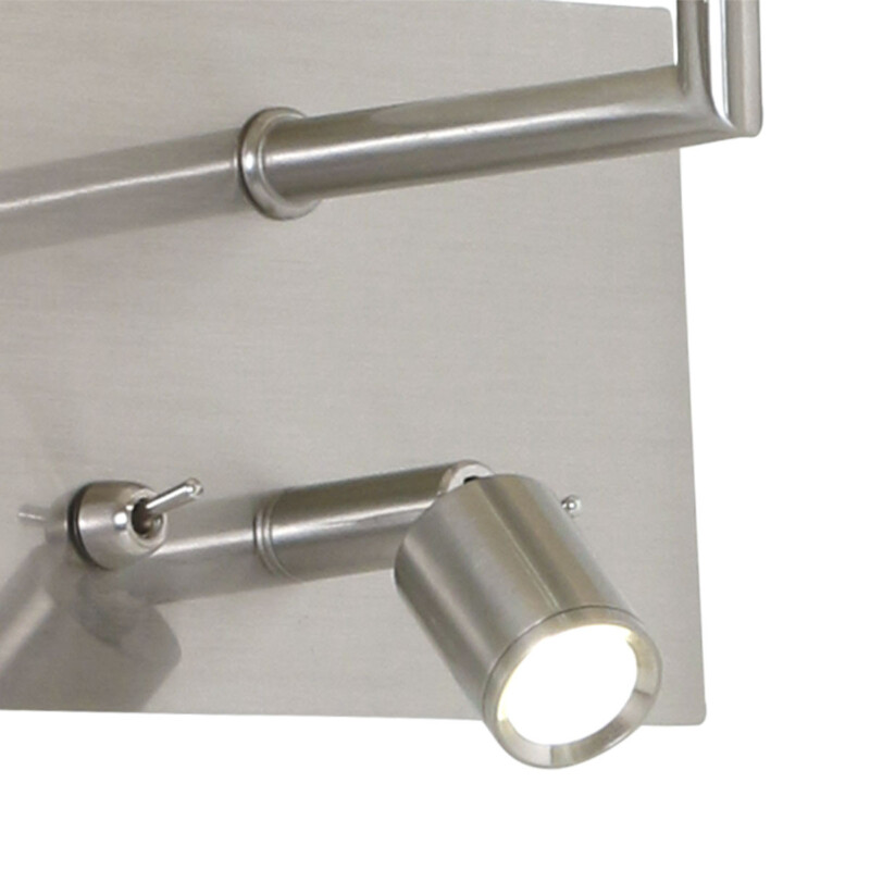 Aplique de pared de metal y tela moderna Mexlite Nouveau - Imagen 5