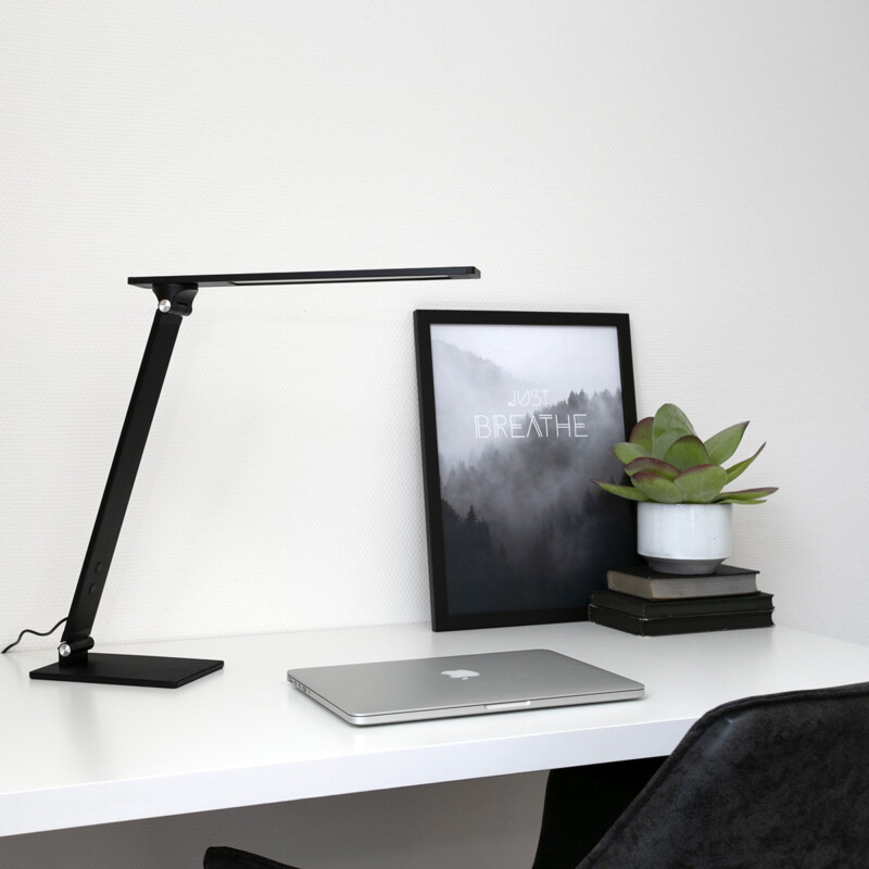 Lámpara de escritorio negra Steinhauer Serenade LED - Imagen 3