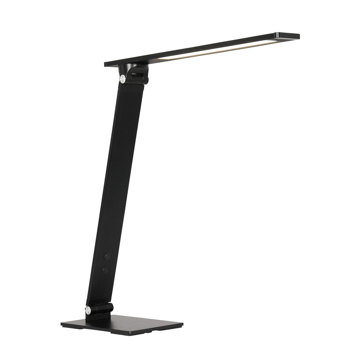 Lámpara de escritorio negra Steinhauer Serenade LED