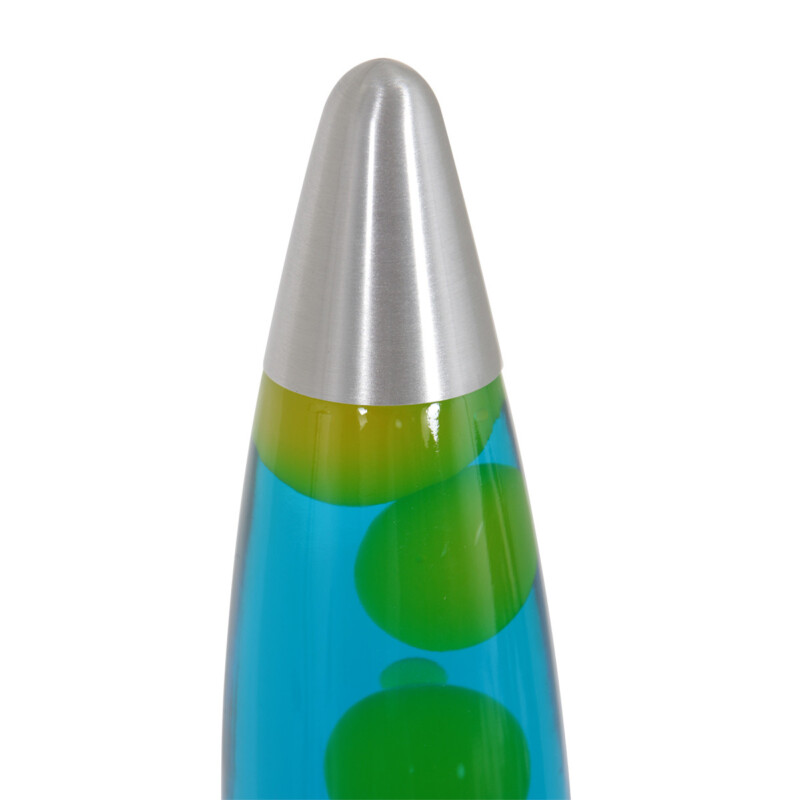 Lámpara de mesa retro de acero con diseño de lava colorido Mexlite Volcan - Imagen 4
