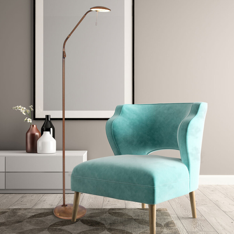 Lámpara de lectura clásica Steinhauer Zenith LED - Imagen 3
