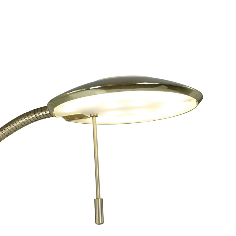 Lámpara de lectura LED Steinhauer Zenith, latón - Imagen 3