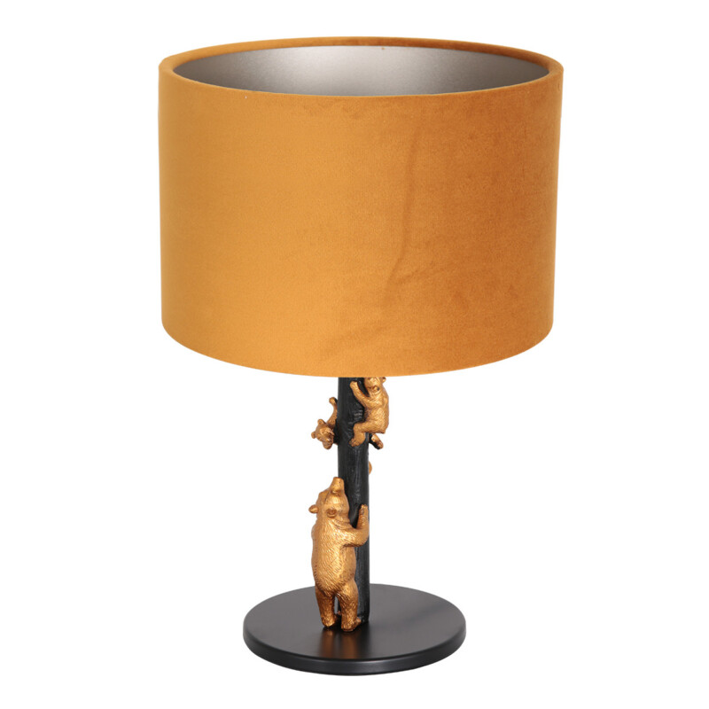 Lámpara de mesa amarilla osos Anne Light & Home - Imagen 2