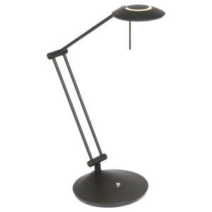 lampara-de-mesa-articulada-negra-steinhauer-zodiac-led-2109zw