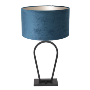 lampara-de-mesa-azul-steinhauer-stang-negro-3510zw