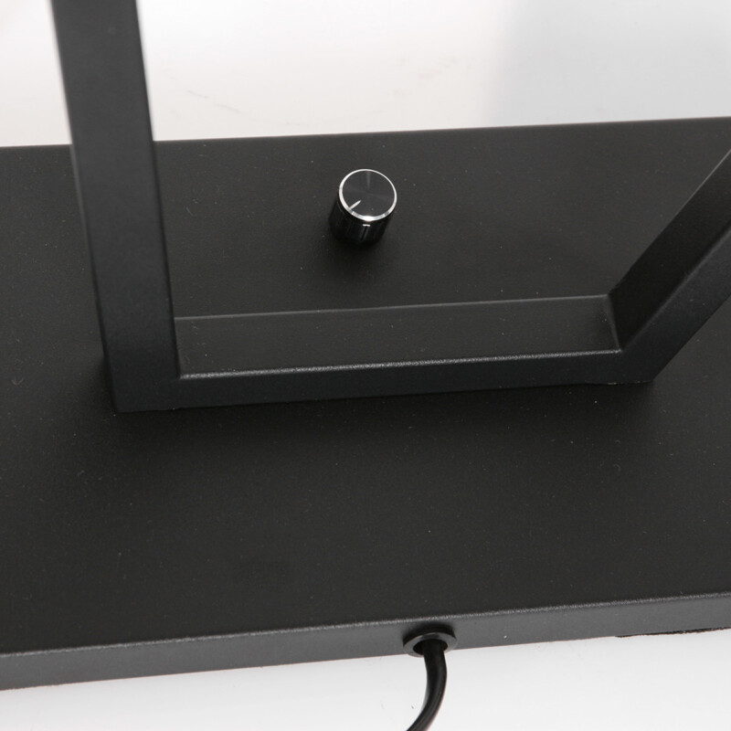 Lámpara de mesa negra de metal de moda Steinhauer Stang - Imagen 13