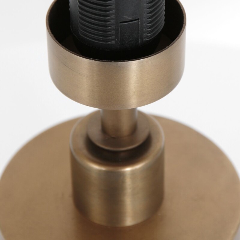 Lámpara de mesa bronce Steinhauer Brass blanca - Imagen 11
