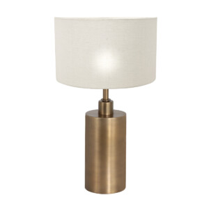 lampara-de-mesa-bronce-steinhauer-brass-blanca-7311br