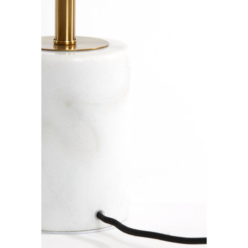 Lámpara de mesa clásica con bola blanca Light and Living Medina - Imagen 4