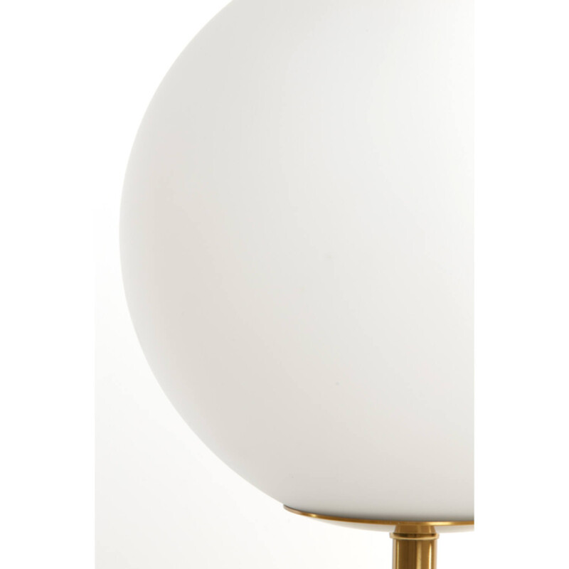 Lámpara de mesa clásica con bola blanca Light and Living Medina - Imagen 5
