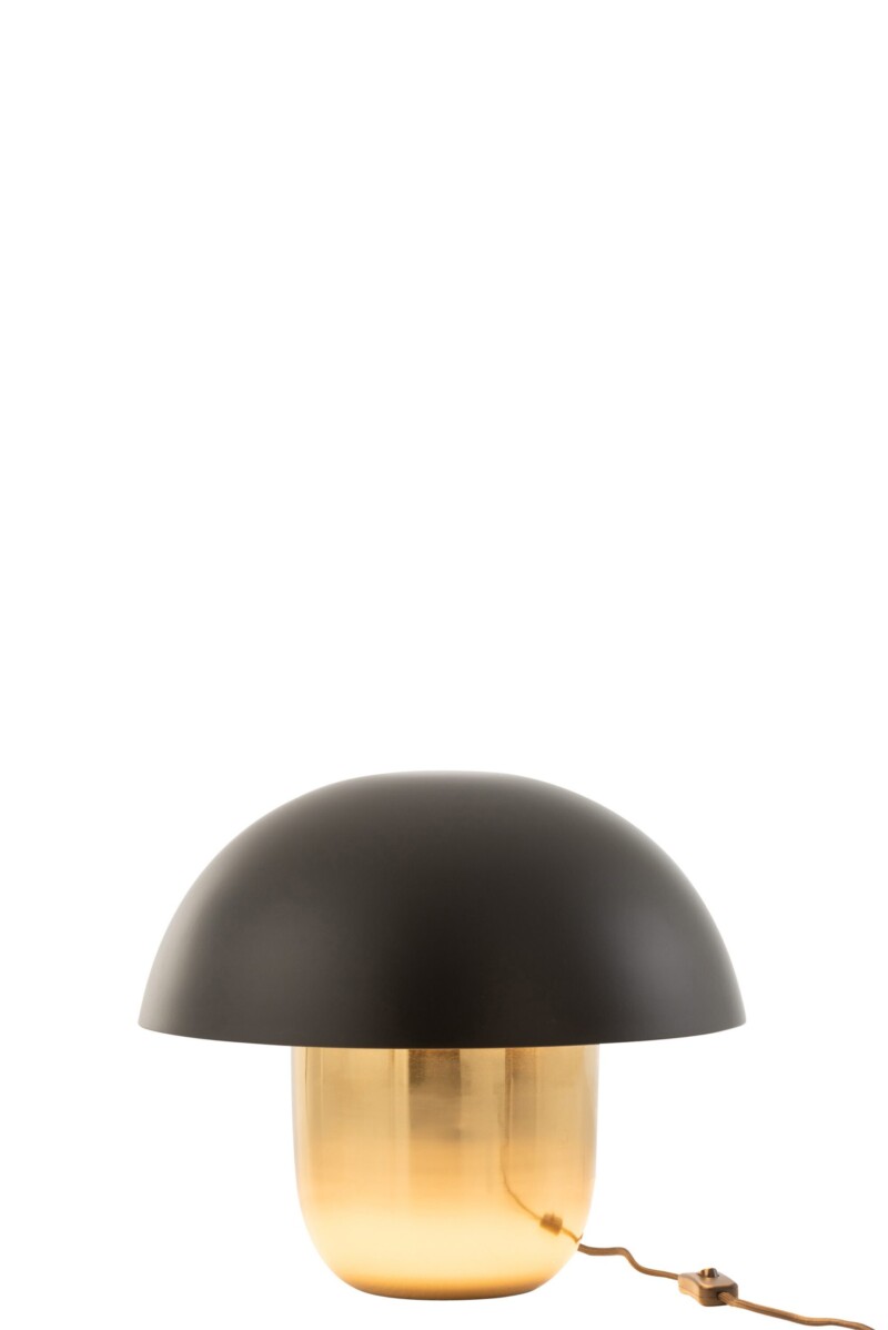 lampara-de-mesa-clasica-negra-con-dorado-jolipa-mushroom-15657-3