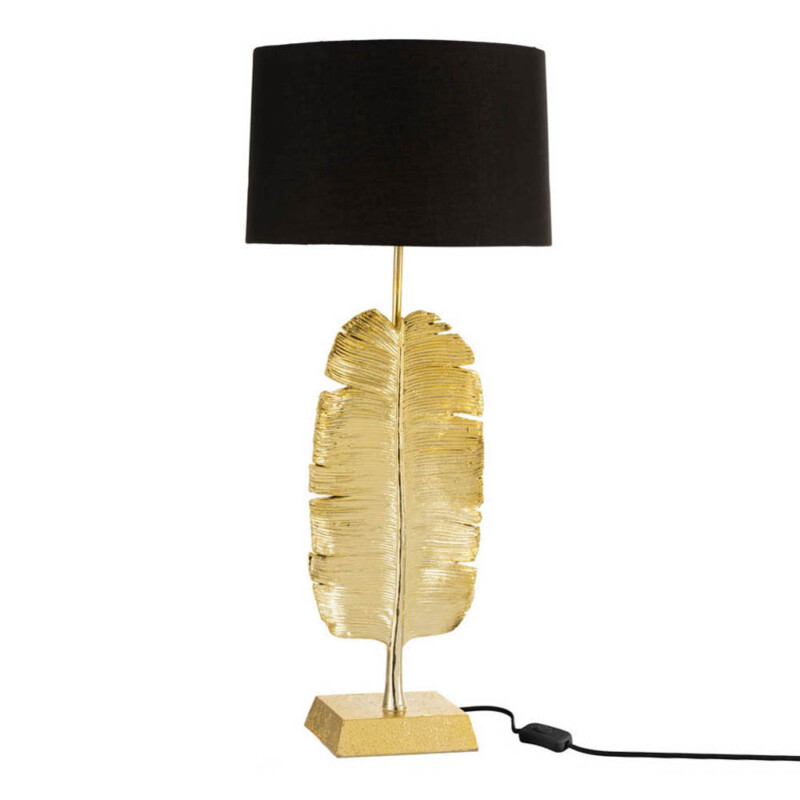 lampara-de-mesa-clasica-negra-con-pluma-dorada-jolipa-feather-poly-95101
