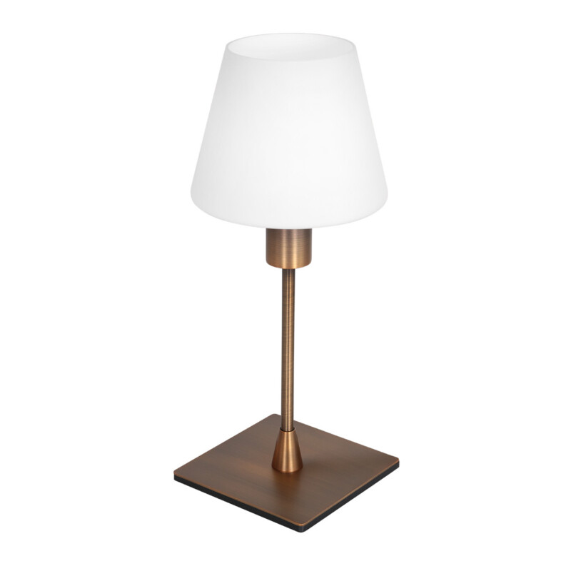Lámpara de mesa clásica de metal bronce Steinhauer Ancilla - Imagen 2