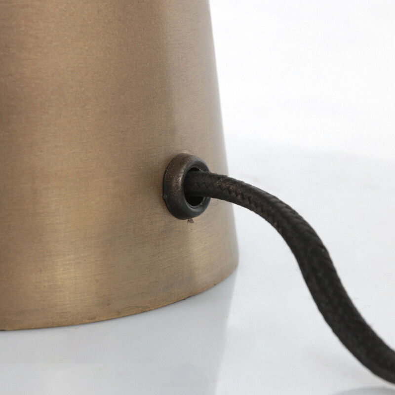 Lámpara de mesa clásica ajustable de bronce Steinhauer Pimpernel - Imagen 10