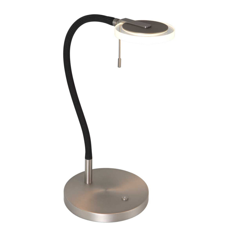 Lámpara de mesa de diseño Steinhauer Turound acero - Imagen 10